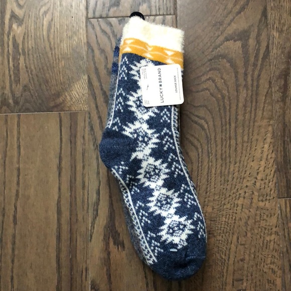Lucky Brand Accessories - NWT Lucky Brand lounge Socks